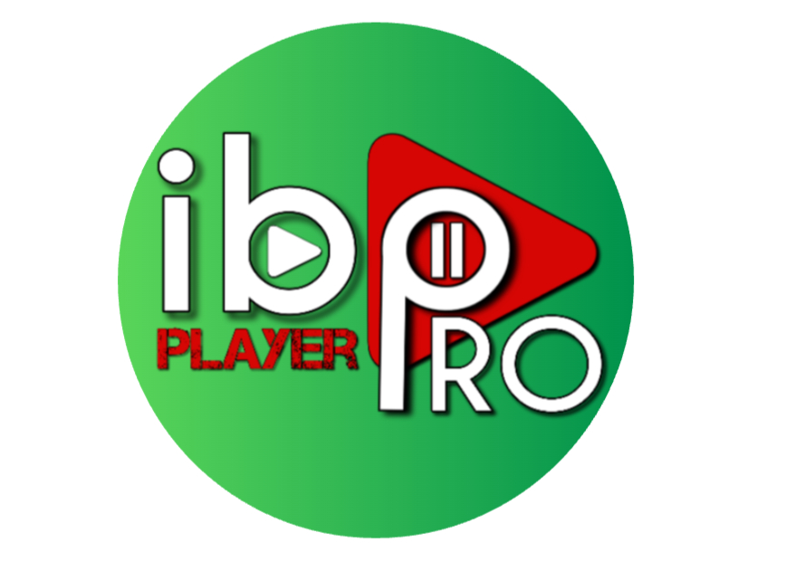 Interface principale IBO Player Pro — écran d'accueil avec liste des chaînes